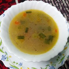 A picture of Veg shorba.
