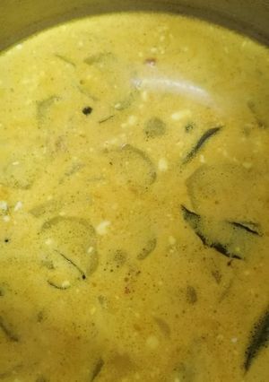A picture of Ridge Gourd Stew.