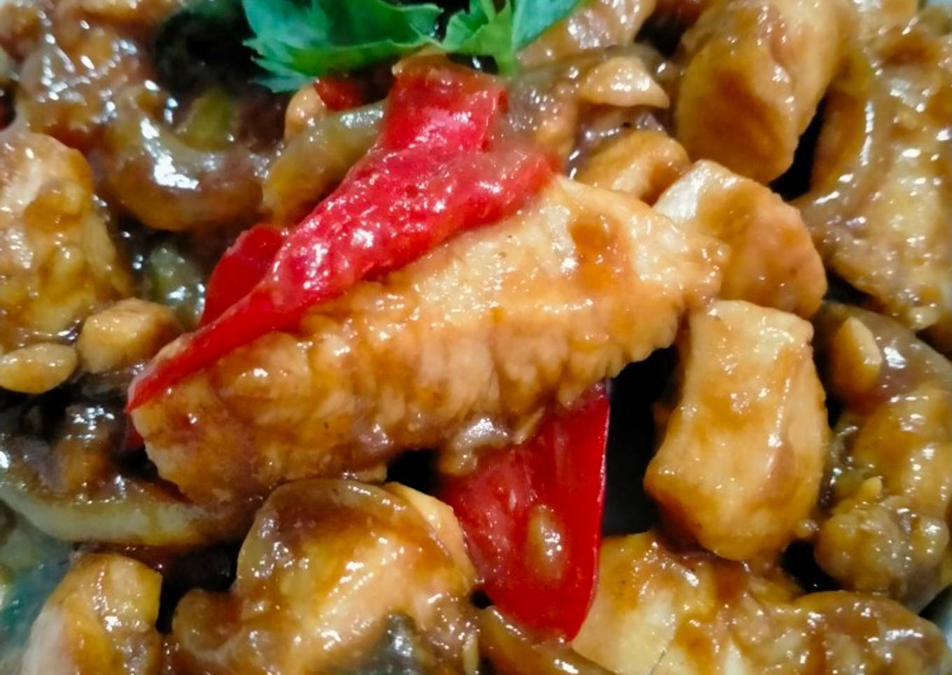 Ayam saus teriyaki