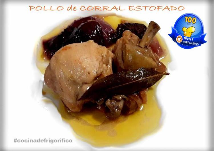 Pollo de Corral estofado