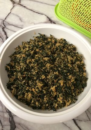 Foto resep Urap daun pepaya & daun singkong