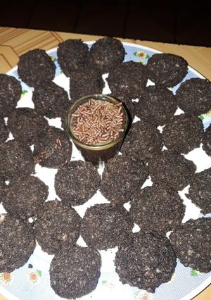 Una foto de Trufas de chocolate y licor