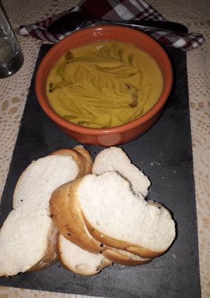صورة لوصفة حساء البزلاء المجففة (pois cassé)