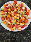 151. Ensalada de Aguacate, Cherrys y Salsa Thai