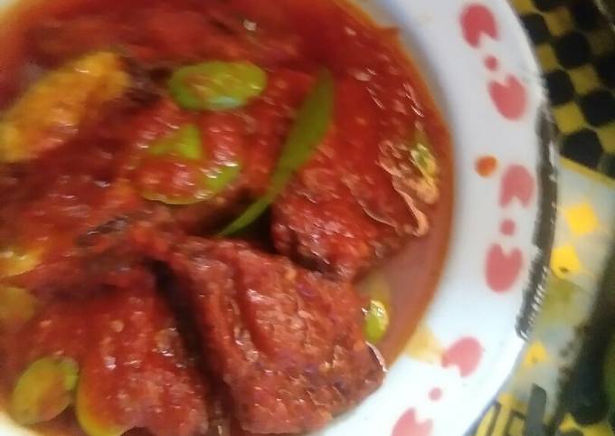 Bagaimana Membuat Sambal terong ungu petai yang Lezat Sekali