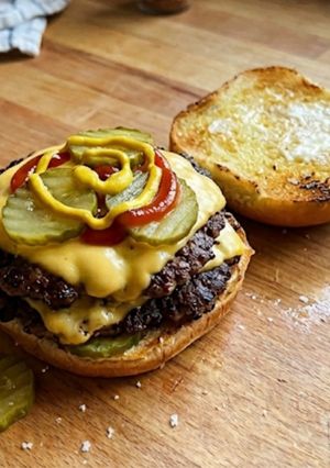 Una foto de Hamburguesa de Chandler