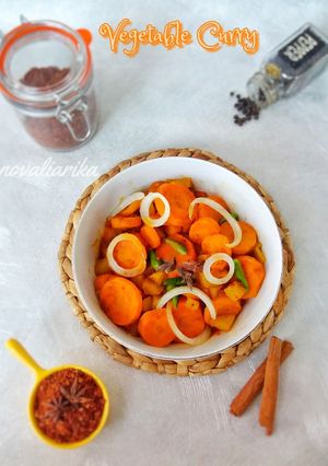 Foto resep Indian Vegetable Curry