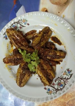 A picture of Stuffed Parwal.