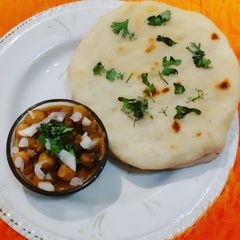 A picture of Indian Bread Kulcha.