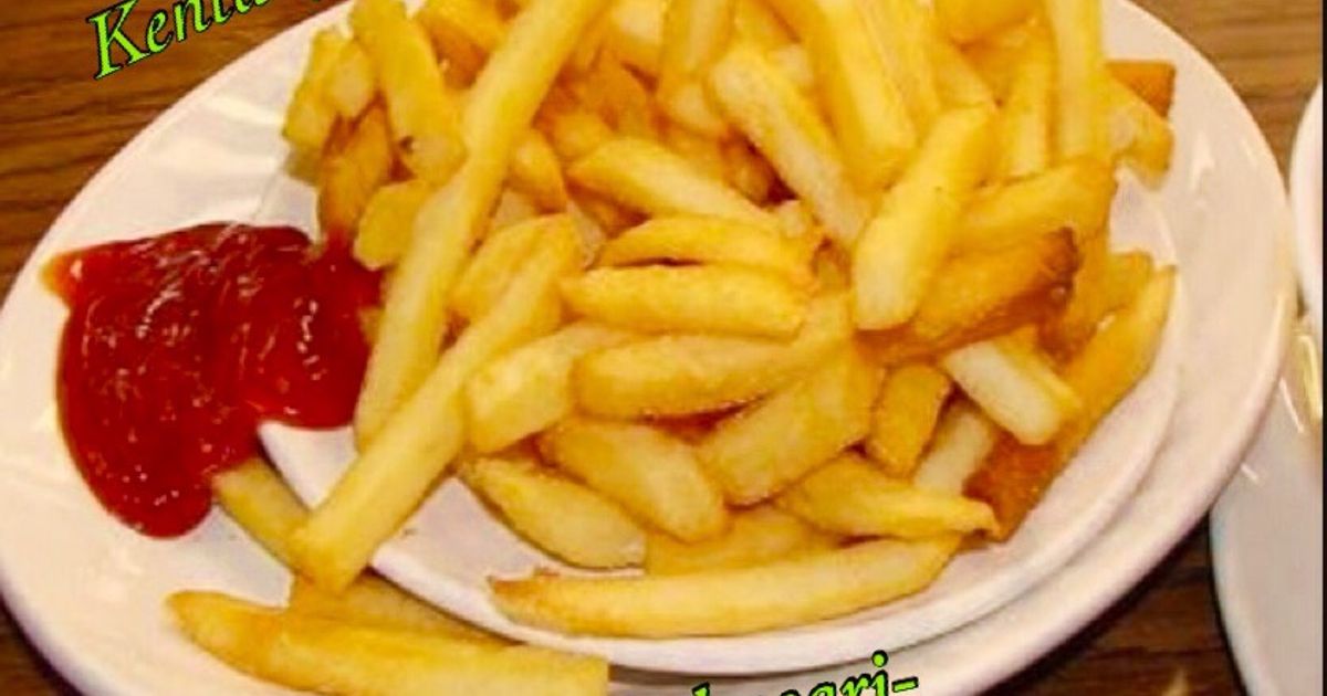 Kentang goreng homemade ala mcd