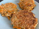 Tortitas de calabacín y zanahoria 🥕