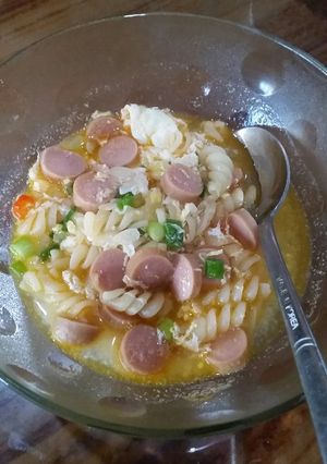 Foto resep Makaroni Kuah Pedas