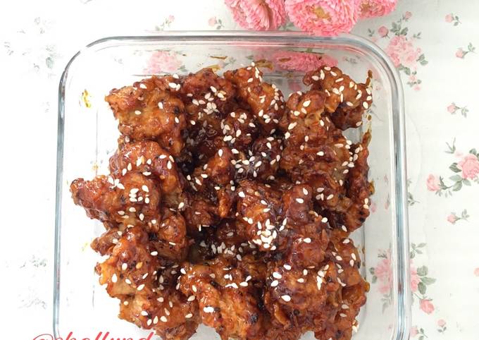 Resep Ayam Crispy Saus Lada Hitam Oleh Shellund Cookpad