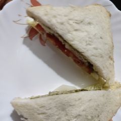 A picture of Vegetable sandwich.