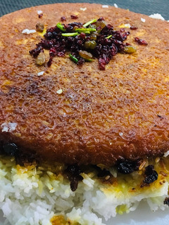 عکسی از دستور ته چین مرغ