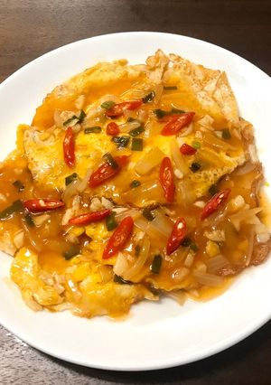 Foto resep •Telur Ceplok Asam Manis• by Dapur Itha