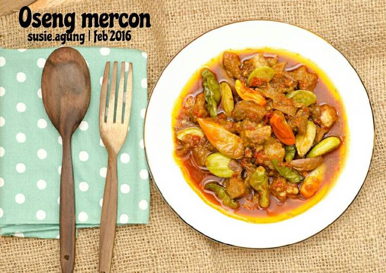 Resep Oseng mercon oleh Susi Agung - Cookpad