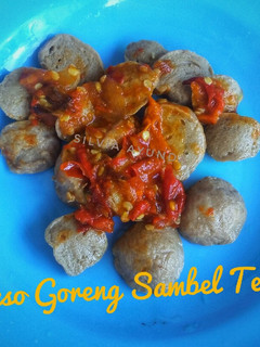 Foto resep Bakso Goreng Sambel Terasi