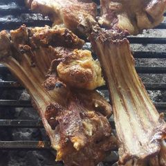 A picture of Roasted Goat (Nyama choma).