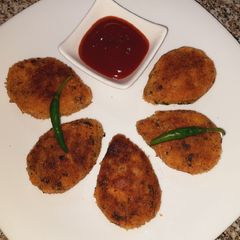 A picture of Vegetable Cutlet.
