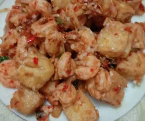 Cara Membuat Oseng udang tahu kecombrang Mantul Banget