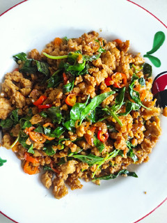 Foto resep Chicken Thai Basil Leaves