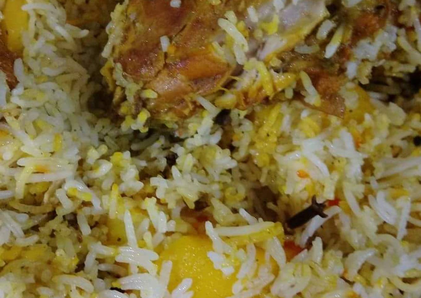 Chicken Biryani(Kolkata style)