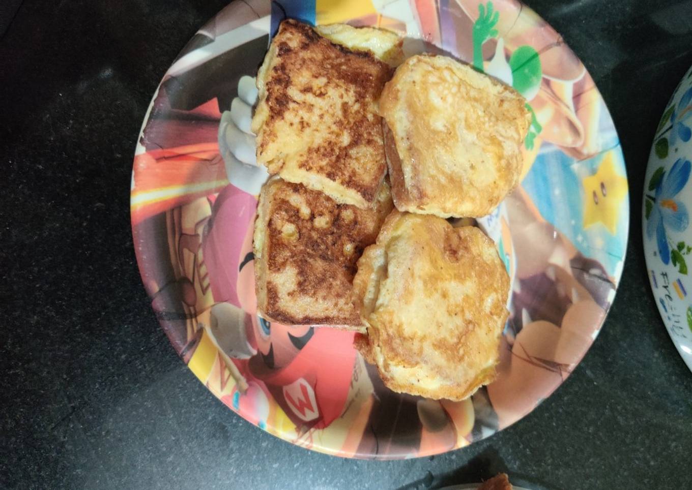 Bread with egg