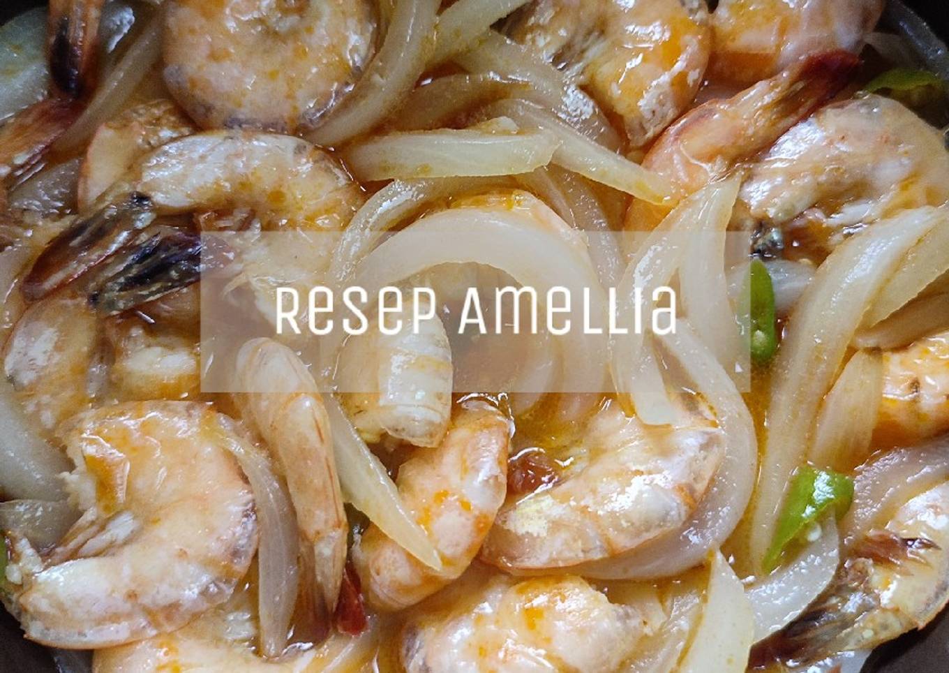 Udang saus nano nano (manis,asem,pedas)