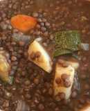 Lentejas con chipotle