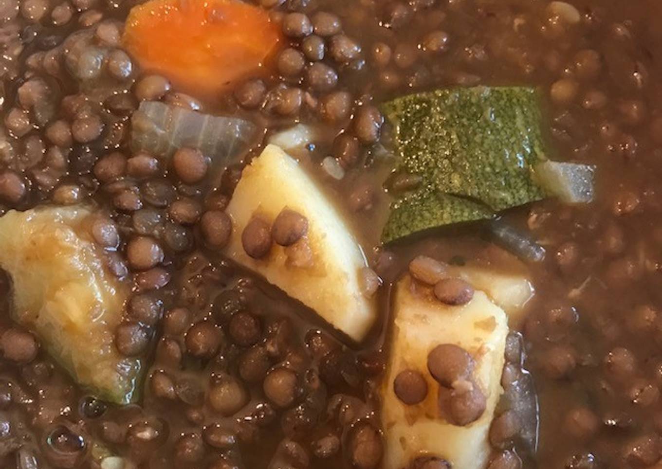 Lentejas con chipotle