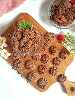Foto resep Semprit Coklat Kopi