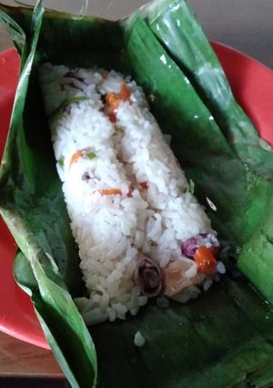 Foto resep Nasi Bakar Cumi Pedas