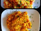 Arroz "Ariel" 😉al woock, con camarones. #conminombre