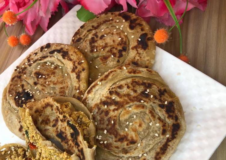 Step-by-Step Guide to Make Award-winning Chicken stuffed paratha | So Yummy Food Recipe From My Kitchen