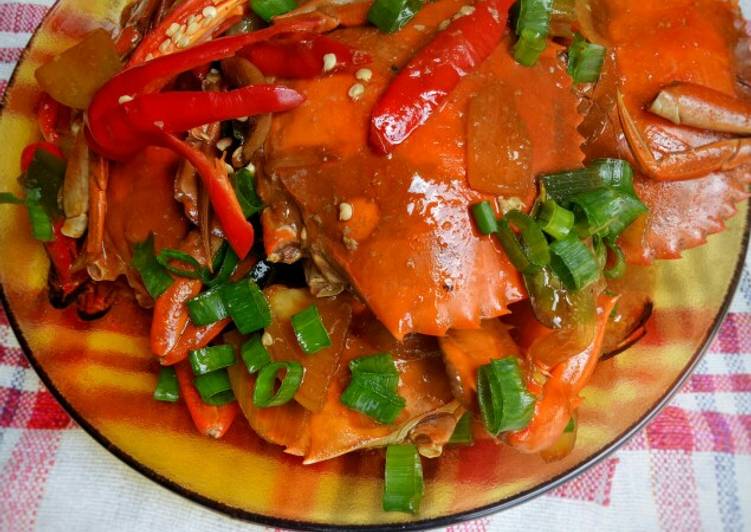 Recipe: Tasty Kepiting Saus Padang