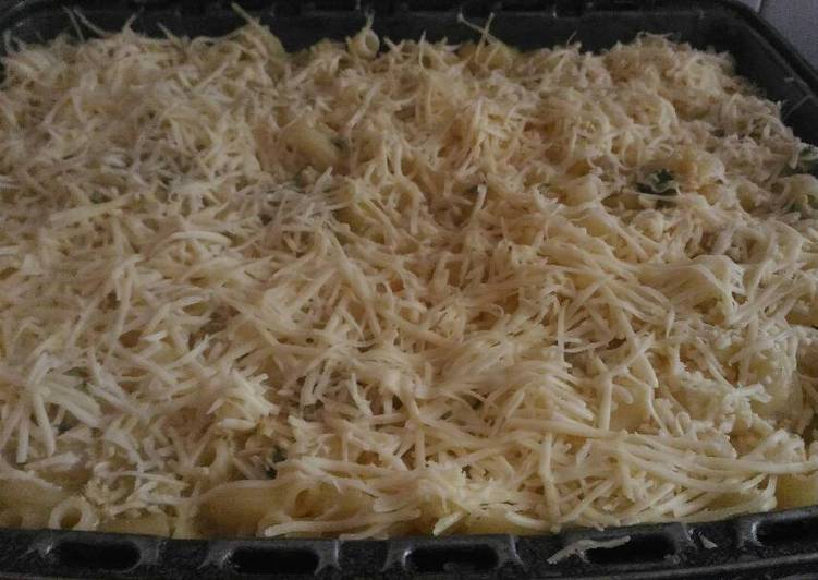Cara Menyiapkan Chicken Macaroni Schotel ala sayahhhh 😋😋😋 non oven yaaa Anti Ribet!