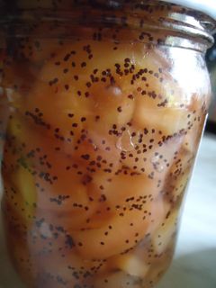 Фото Варенье из груш с маком.