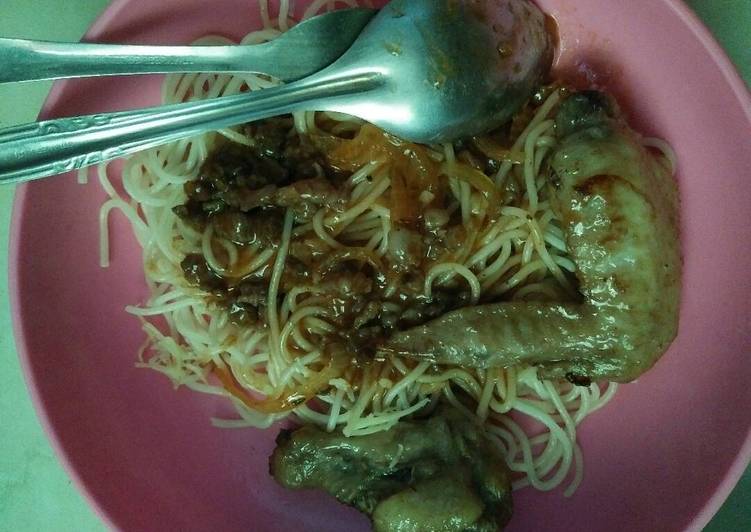 Cara Gampang Membuat Spaghetti Bolognes yummy yang Bisa Manjain Lidah