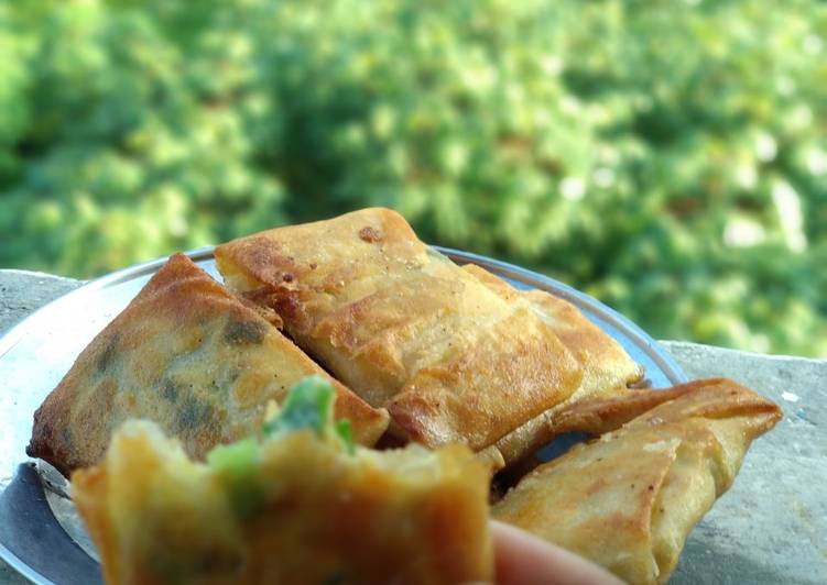 Martabak telur simple