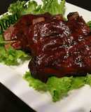 Costillas de cerdo en salsa de tamarindo