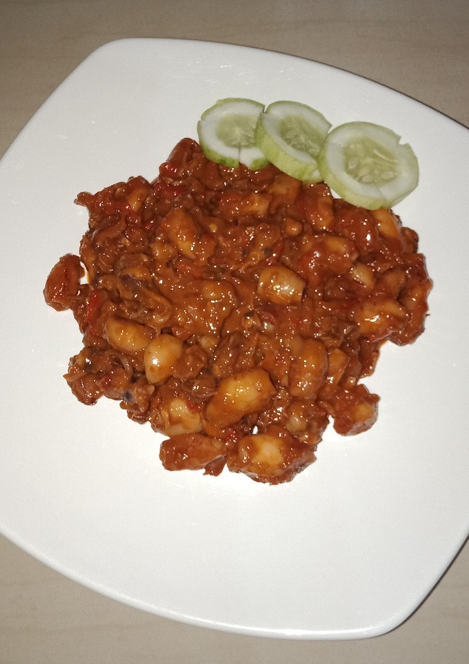 Foto resep [48] Cumi Baby Saus Padang