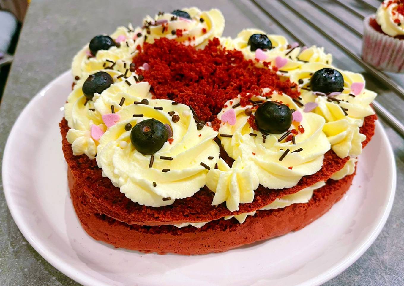 Red velvet cake 红丝绒蛋糕