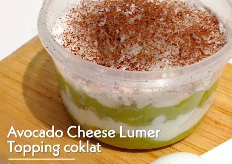 Avocado Cheese Lumer topping coklat | DEBM - Keto