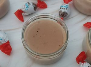 Une photo de Crème danette schokobons