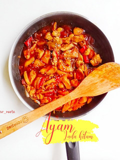 Foto resep Ayam Lada Hitam