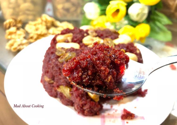 Beetroot Carrot Halwa – Vegetable Dessert