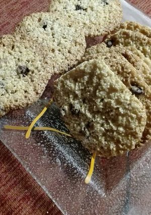 Una foto de Galletas de harina de avena y chips