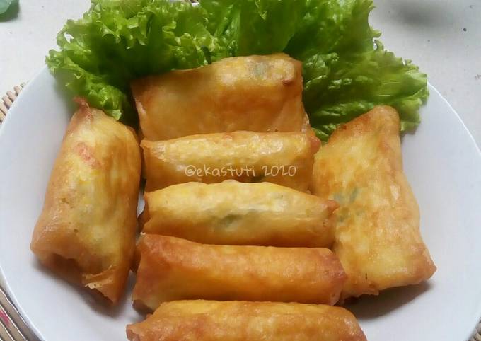 Martabak Tahu Kulit Lumpia Simpel