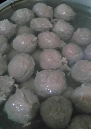 Foto resep Bakso ayam aka pentol ayam